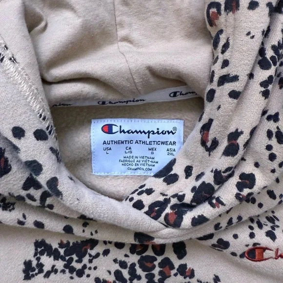 Champion Animal-Print Hoodie - Picture 2 of 2